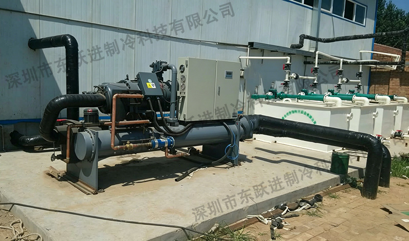 化工反应釜冷却低温冷水机应用现场